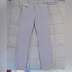 NWOT Gap Signature Skinny Ankle Houndstooth pants Size 8